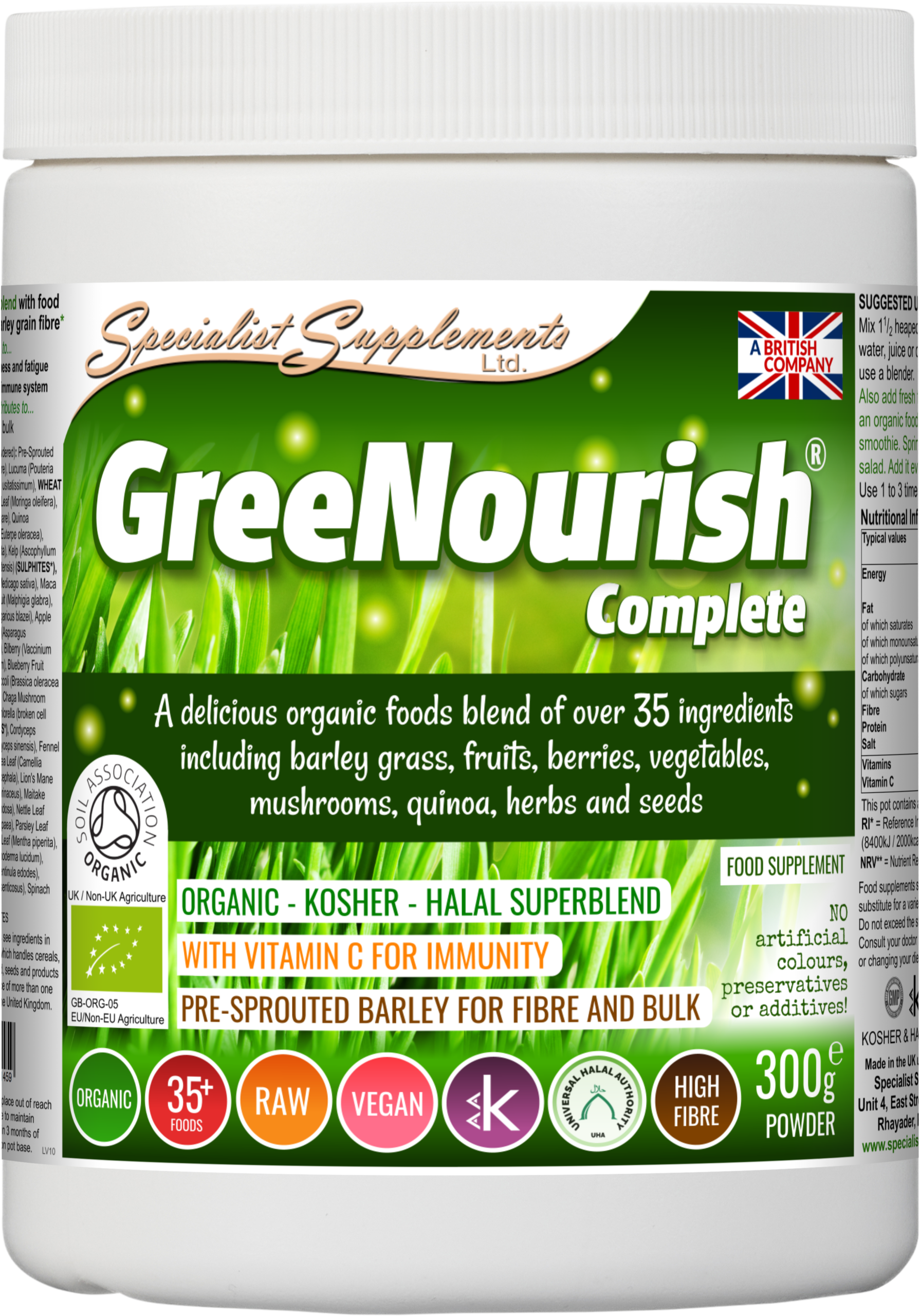 GreeNourish Complete (Organic)
