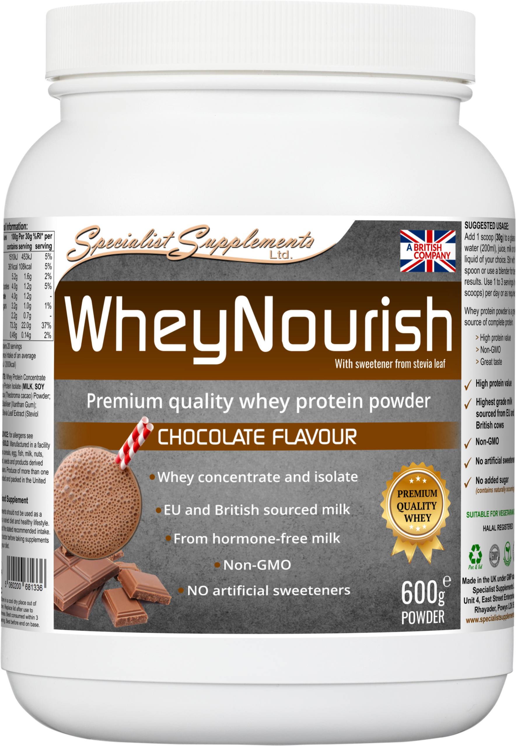 WheyNourish (Chocolate Flavour)