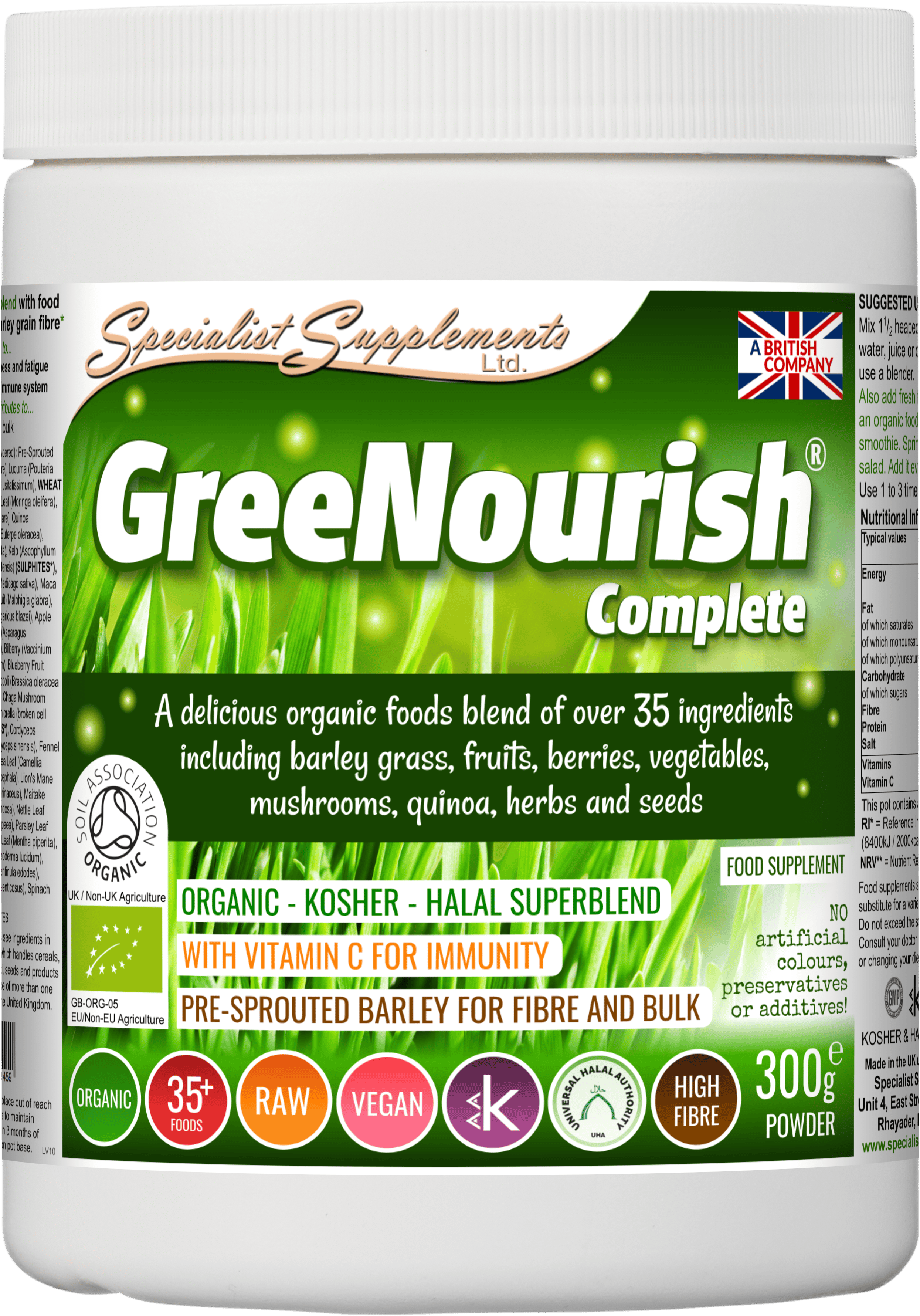 GreeNourish Complete (Organic)