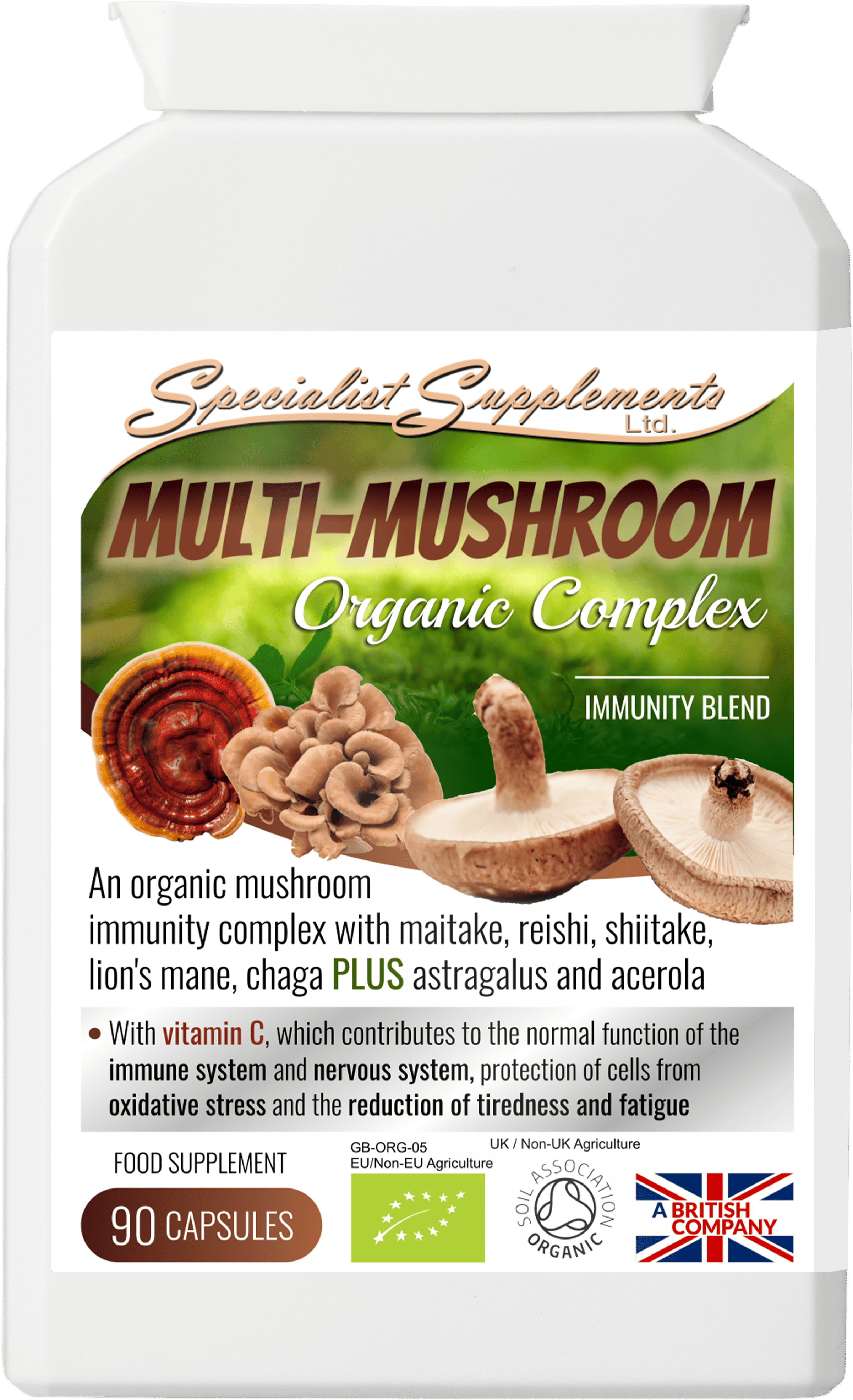 Multi-Mushroom Organic Complex